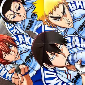 超特大★弱虫ペダルGRAND ROAD&K RETURN OF KINGS ポスター 美品 描き下ろしイラスト 福富 荒北 東堂