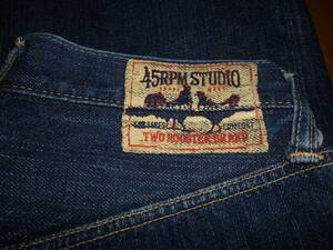  prompt decision *45rpm STUDIO jeans W32 dark blue length ..