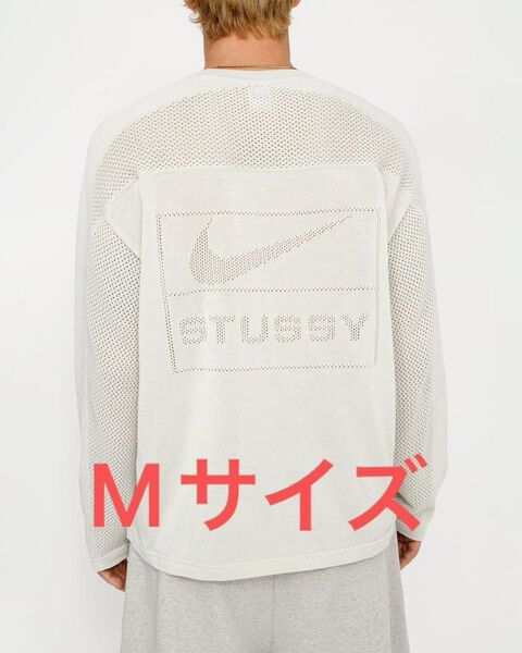 Stussy x Nike U NRG LS Knit Jersey "Light Bone" ステューシー tee カットソー