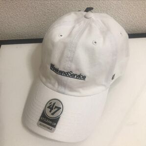 47 NEAT WEEKEND ホワイト キャップ 帽子47