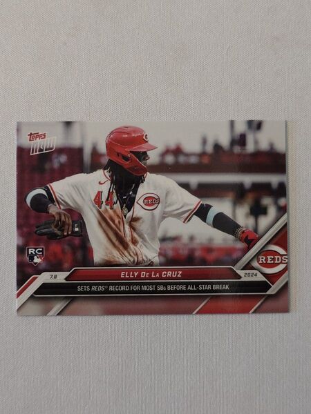 topps now エリー・デラクルーズ Elly De La Cruz 402 シンシナティ・レッズ トップスナウ RC