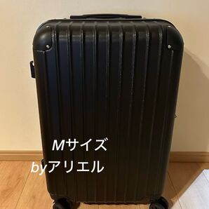 新品 キャリーケース スーツケース ブラック Mサイズ 超軽量スーツケース
