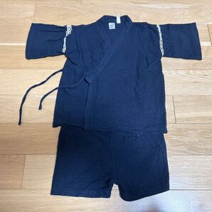 キッズ甚兵衛95㎝ブラック