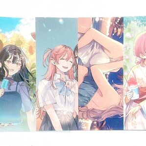 ナツユリ2024 百合姫コミックフェア ポストカード 5点セット 一迅社