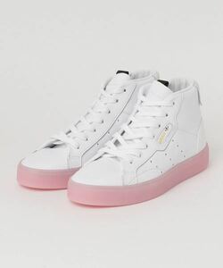 * new goods * adida Adidas Sleek mid cut Adidas Originals knee car white color 24.5cm regular price 10789 jpy 