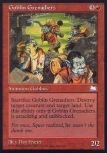 018092-002 WL/WTH ゴブリン擲弾兵/Goblin Grenadiers 英2枚