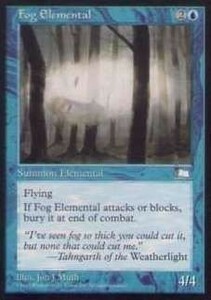 018124-002 WL/WTH 濃霧の精霊/Fog Elemental 英2枚