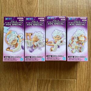ワンピース ワールドコレクタブルフィギュア ギア5 SPECIAL 4点セット