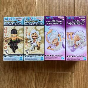 ワンピース ワールドコレクタブルフィギュア 4点セット