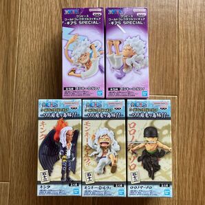 ワンピース ワールドコレクタブルフィギュア 5点セット