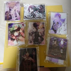 推しちゃれ 化物語 ドーナツ皿&アクスタ