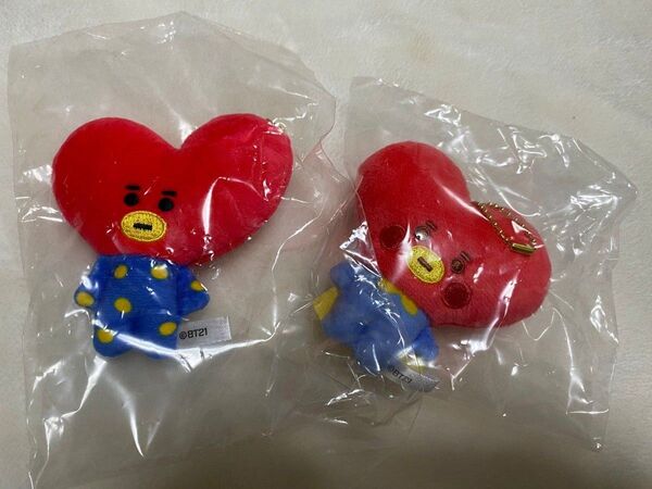 BT21 ふわふわマスコット1&2 TATA セット