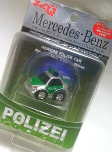 新品！チョロＱ　メルセデスベンツ　Mercedes-Benz　ドイツのパトカー　Cセダン　タカラトミー　2006