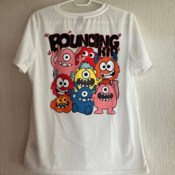 バックプリント モンスター 半袖 Tシャツ