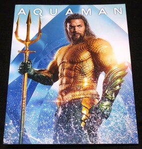 アクアマン　映画パンフレット★ジェイソン・モモア　ドルフ・ラングレン　ニコール・キッドマン　DCコミックスAquaman