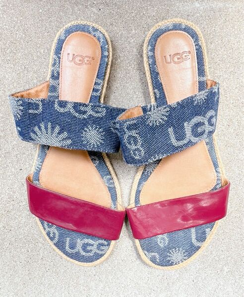 UGG アグ サンダル デニム ローサンダル 23cm