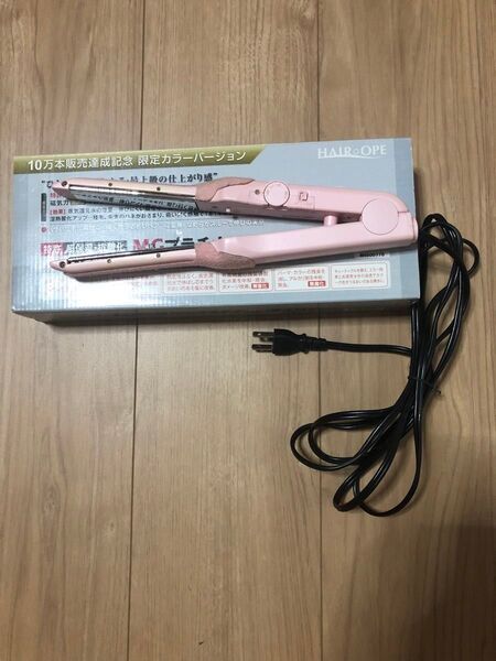 ヘアオペ mg ハーフ スリム ストレート ヘアアイロン