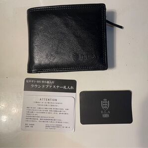 E.L.A メンズ二つ折り財布