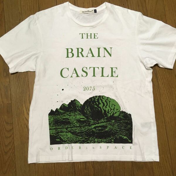 アンダーカバー 18ss tシャツ the brain castle 宇宙 2 ホワイト