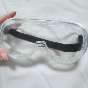 ゴーグル 目保護 バイク ヘルメット対応透明タイプ 防風防飛沫 防護 ゴーグル