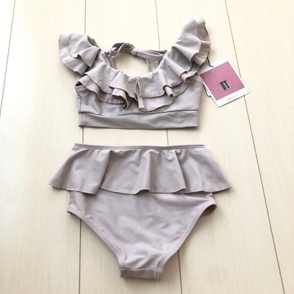 バースデイ Tinymanon ビキニ 水着 リボン 女の子 110