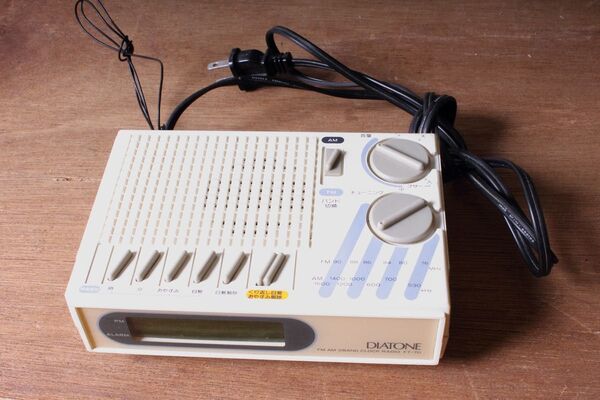 FM AM クロックラジオ DIATONE FT-70 三菱電機