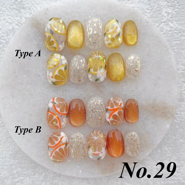 No.29 フルーツネイルチップ *オーダーサイズ*