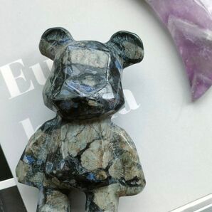ケセラストーン くまちゃん 【注目】 トルマリンの20倍マイナスイオンをもつ癒しの石