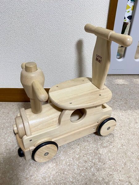 木製 手押し車 木's 乗用ポッポ 野中製作所