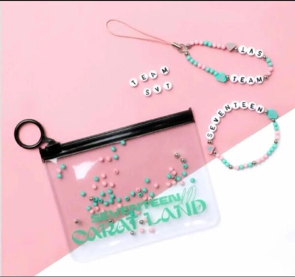 セブチ トレカ ビーズキット SEVENTEEN Carat棒
