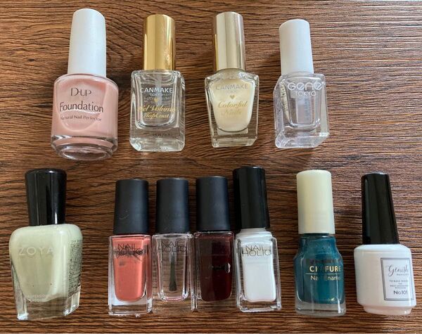 ネイル まとめ売り ZOYA ディーアップ キャンメイク ネイルホリック ちふれ ジーニッシュ