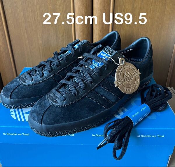 adidas Gazelle SPZL アディダス ガゼル スペツィアル トリプルブラック