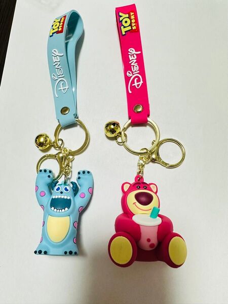キーホルダー トイストーリー ロッツォ サリー ガチャガチャ