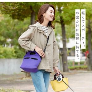 ショルダーバッグ 2way 軽量バッグ(軽くて洗えるショルダーバック)
