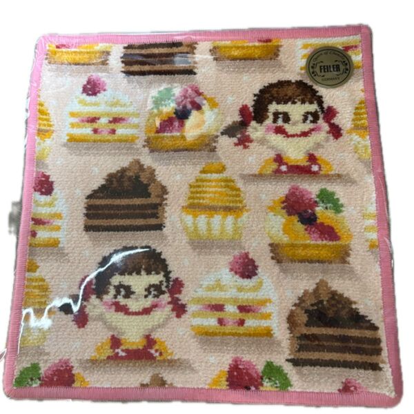 フェイラー FEILER ペコちゃんコラボ ペコスマイルケーキ タオルハンカチ