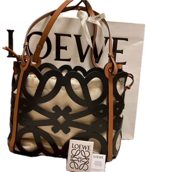 LOEWE 保管袋 LOEWE紙袋リボン付き