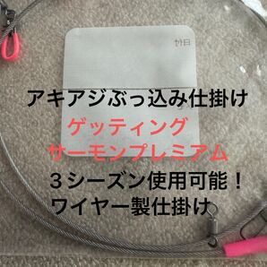 3シーズン使える!バラシ激減!爆釣「ゲッティングサーモン改」アキアジぶっ込み遊動仕掛け