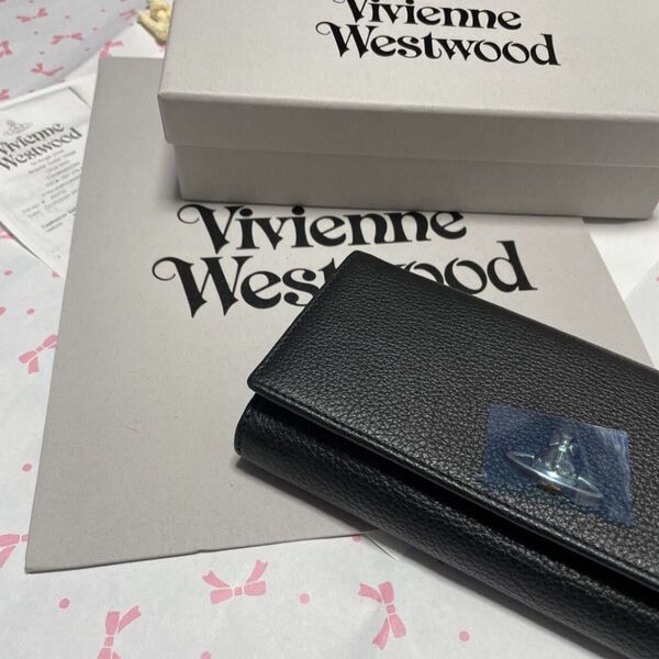 新品 未使用 Vivienne Westwood ヴィヴィアン 男女兼用 長財布 レザー
