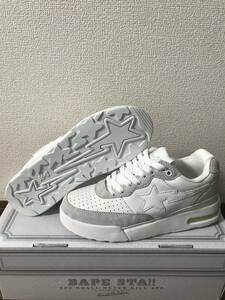 A BATHING APE レディース ロードスター 23.5cm ROADSTA レザー×スウェード BAPESTA ファレル NIGO ア ベイシング エイプ AIRMAX