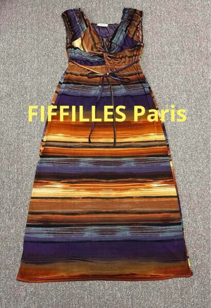 FIFFILLES Paris フィフィーユ ロングワンピース フランス製