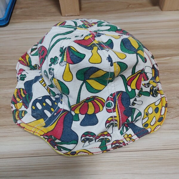 使用少な目? ブーフーウー BOO FOO WOO 帽子 Hat Cap 子供服 キッズMサイズ 縁に針金が入っていて、形が整えられます