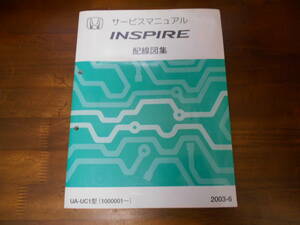 B6392 / Inspire INSPIRE UC1 руководство по обслуживанию схема проводки сборник 2003-6