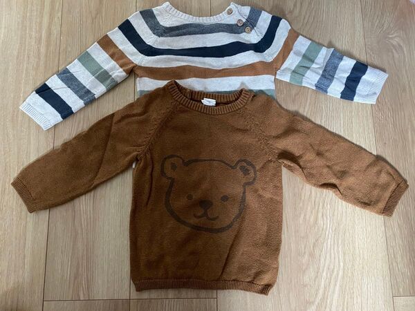 H&M ニット セーター 長袖 2枚セット