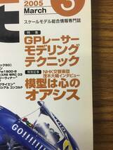 即決　model art 　モデルアート 2005年 3月号 特集　GPレーサーモデリングテクニック_画像2