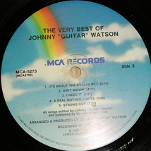 【LP】THE VERY BEST OF JOHNNY GUITR WATSON _画像4