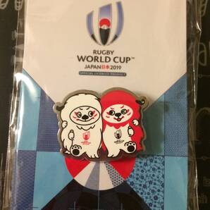 * RWC2019 ラグビーワールドカップ 公式ライセンス レンジー ピンバッジ ピンバッチ ピンズ Ren-G 送料無料 *