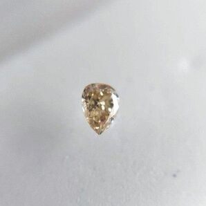 ☆人気☆ LIGHT YELLOW BROWN ダイヤモンド 0.075ct