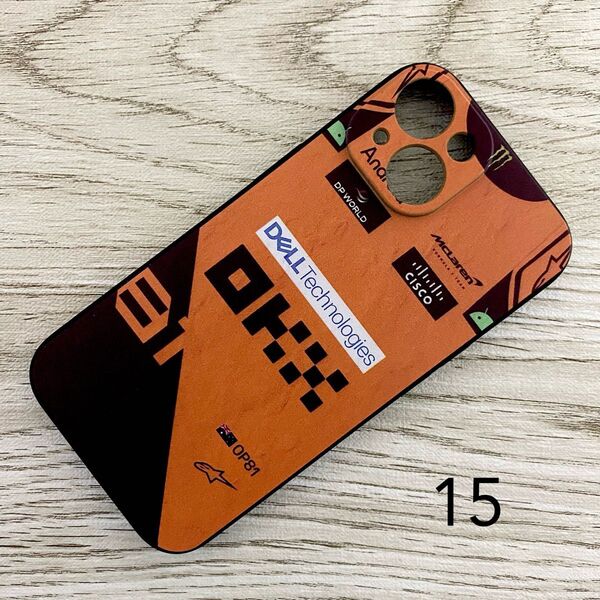 オスカー・ピアストリ レーシング スーツ iPhone 15 ケース F1 マクラーレン McLaren