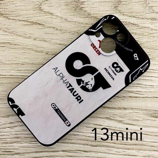 TSUNODA レーシング スーツ iPhone 13 mini ケース F1 アルファタウリ