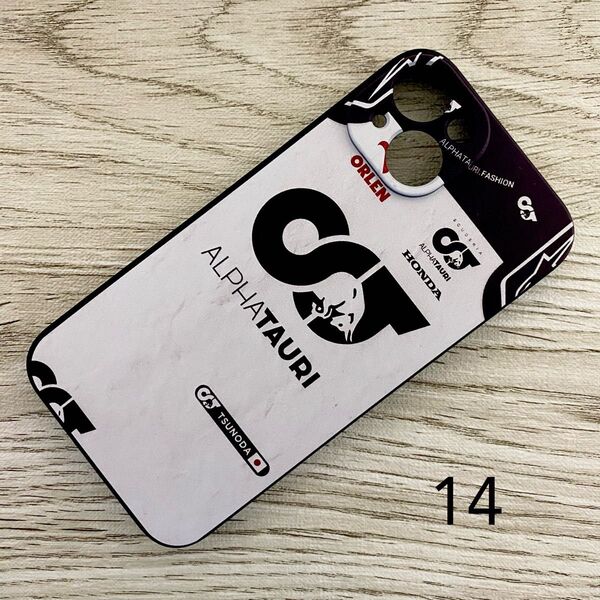 TSUNODA レーシング スーツ iPhone 14 ケース F1 アルファタウリ